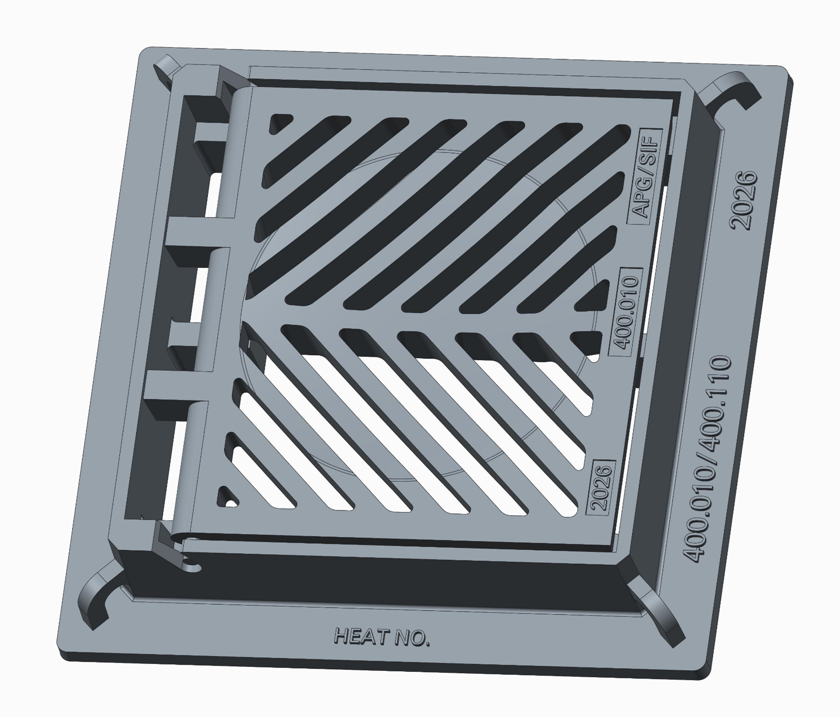 Catch Basin Frame and Grates – APG Castings